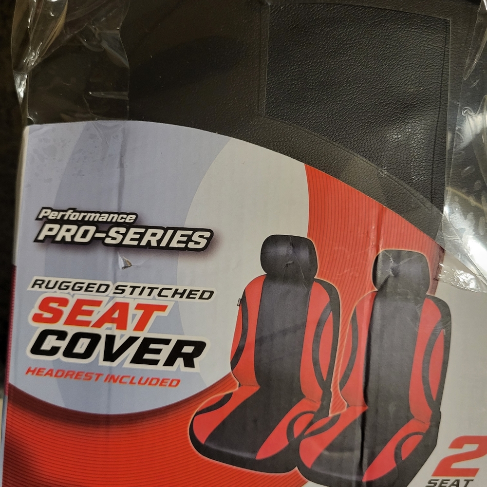 2PK SIMONIZ RUGGED STITCHED UNIVERSAL SEAT COVERS